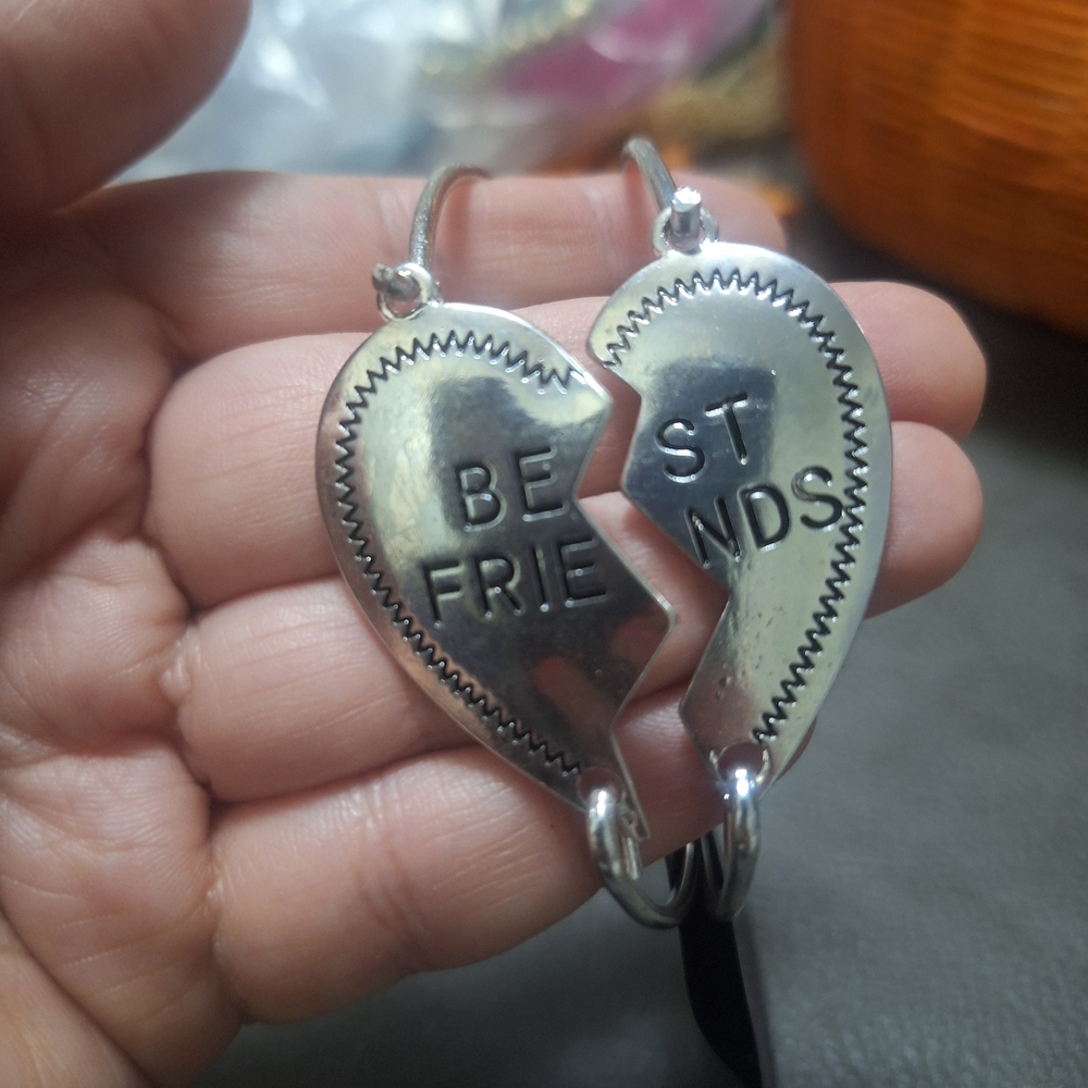 Body Central Silver Bangle Bracelets About 8"